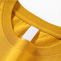 T-shirt unisexe de luxe surdimensionné en coton épais 230 g/m² de qualité supérieure, personnalisé pour fabricants de vêtements, OEM, coupe ample pour homme