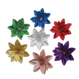ดอกไม้ประดิษฐ์สีทองสำหรับตกแต่งบ้าน งานแต่งงาน และของตกแต่งโต๊ะ - Product Image 1