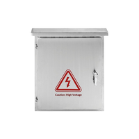 Boîte de distribution extérieure en acier inoxydable 304, résistante aux intempéries et à l'eau, modèle 301 300x400x200