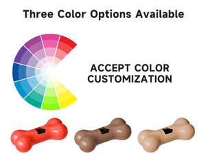 Venta al por mayor productos para mascotas forma de hueso perro hueso titular Bully Stick titular evitar asfixia Dispositivo de seguridad para perros - Product Image 4