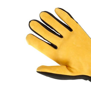 Gants de sécurité en cuir personnalisés de qualité supérieure, respirants, avec sangle de maintien à la taille, service OEM, gants pour mécaniciens - Product Image 5