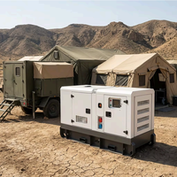 Générateur diesel Yuchai 100 kVA très répandu, mobile sur remorque, super silencieux, portable, 60 Hz, ATS