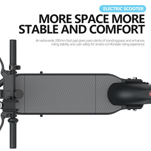 Trottinette partagée avec cadre en aluminium EU, moteur sans balais pliable 350W, batterie au lithium 18AH, freins à disque, capacité de charge 120kg - Product Image 5