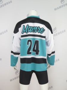 Maillot de hockey imprimé en 3D, maillot de hockey personnalisé en sublimation pour équipe de cheerleading, vente en gros - Product Image 3