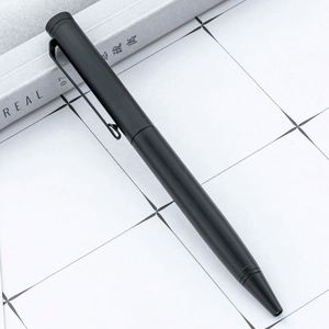 1.0Mm Black Metal Ballpoint Custom Logo Creative Advertising Gift Hotel Business Promotion <b>Pen</b> - Product Image 4