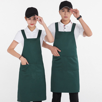Tabliers personnalisés avec logo pour femmes, uniformes de chef, serveur, ouvrier, cuisine, barbecue, bar, travail commercial, café, restaurant