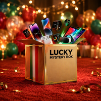 Boîte mystère d'écouteurs TWS et de casques sans fil, coffret cadeau surprise audio aléatoire avec 5 produits électroniques avancés