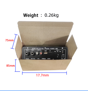 เสียงใสสมดุล โครงเหล็กสีดำขนาดกะทัดรัด D30 ซาวด์เมนบอร์ด บลูทูธ USB TF ไมค์คู่ รีโมทคอนโทรล ระบบเสียงรถยนต์ พลังเสียงทรงพลัง - Product Image 6