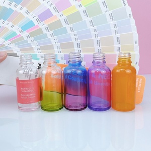 Botellas de Vidrio con Gotero Redondas Mate de 20ml, 30ml y 50ml, Coloridas, Personalizadas, para Aceites Esenciales y Sueros - Product Image 6