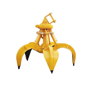 บุ้งกี๋จับเศษวัสดุแบบเปลือกส้ม สำหรับงานรื้อถอน  ประสิทธิภาพสูง หมุนได้ 360 องศา สำหรับรถขุด 15 ตัน - Product Image 4