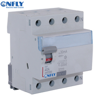 40A 63A TP + N 400V 30mA 300mA IEC61008 Disjoncteur de fuite à la terre Disjoncteur Diferencial ELCB RCCB