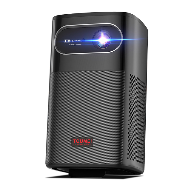 Portable Outdoor Mini Projector Google TV 1080P 15000mAH Mobile Battery Wireless Screen Mirroring Built-in Speaker