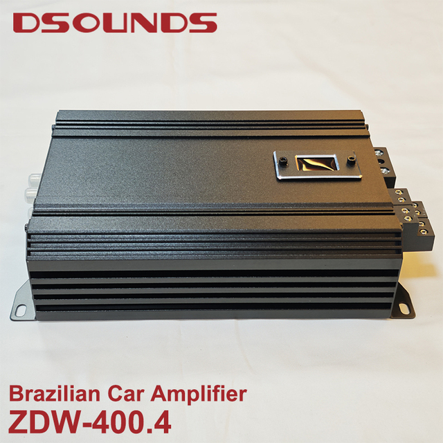 Class D Car Audio Amplifier 400.4 with Full Range 4CH Brazilian Style Car Amplifier with Good Price Car Amplifier for Car Audio
