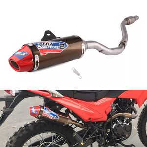 Kit Complet de Tuyau de Silencieux JFG pour Moto, Pot d'Échappement pour HONDA CRF150F/CRF230F 2003-2013/Pot d'Échappement et Embout de Silencieux pour CRF 230F - Product Image 1