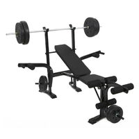 Banc de musculation personnalisé, pliable, durable, en acier/métal, banc de musculation pour l'entraînement en force en intérieur avec logo personnalisé