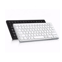 Custom Made QWERTY 78 Kunci Keyboard Portable Slim Keyboard Nirkabel