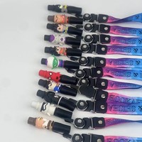 Vente en gros en stock avec corde de suspension Figurine de dessin animé japonais Personnage d'anime Embouchure en silicone Comic Embouts Shisha Narguilé