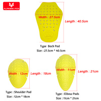 Doublure de veste de moto personnalisée Insert Protecteurs Pad Épaules Coude Dos Armure Léger Équipement de Protection pour Moto Cyclisme