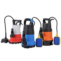 Pompa Air Plastik Otomatis Submersible Listrik 400W 550W 750W untuk Drainase Taman dan Ruang Bawah Tanah