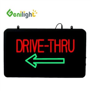 Lampe LED Genilight d'intérieur 56*33cm à haute luminosité et basse tension, affichage de <span class=keywords><strong>logo</strong></span> animé pour enseignes ouvertes, idéale pour les commerces et les entreprises - Product Image 2
