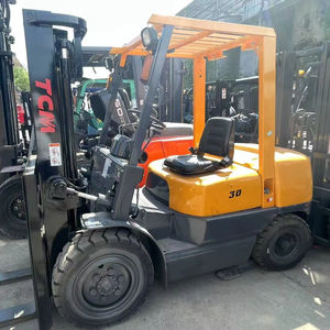 Chariot élévateur diesel d'occasion fiable 3/5/8/10/15/16/25/30 tonnes TCM FD30T5 High Master à vendre maintenant avec moteur japonais ISUZU Nissan - Product Image 1