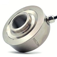 Sensor de fuerza tipo junta para precarga de tornillos MLC504, celda de carga de 5000 kg con 0.2% de precisión
