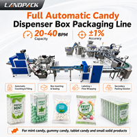 Kauwgom Chocoladebonen Gecoate Suiker Fruit Zachte Harde Zoete Vitamine Munt Gummy Candy Fles Dispenser Vullijn Machine