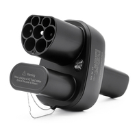 Adaptateur Tesla EV personnalisé CCS2/Type2, connecteur de charge EV de niveau 2, étanche IP54, 200-1000V, 200KW, certifié CE/RoHS, -30°C +50°C