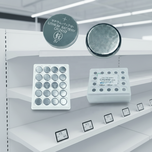 Etiqueta Electrónica de <span class=keywords><strong>Precio</strong></span> para Estantes de Bajo Costo, Etiqueta Digital ESL con Batería, Batería de Litio Desechable CR2450 de 3V - Product Image 2