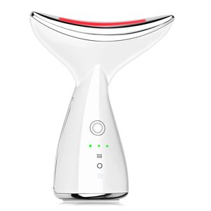 Vibración de calor V-Face Shaping Neck Beauty Device Tighten Skin Machine Anti Arrugas Envejecimiento Face And Neck Lifting Massager - Product Image 6