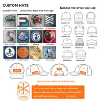 Casquettes de baseball unisexes à visière incurvée haute, marron et blanc cassé, brodées sur mesure, 5 panneaux, bicolores, avec logo