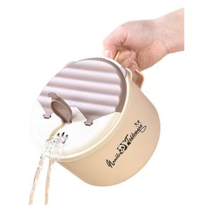 Bol de nouilles instantanées Takedown avec couvercle et poignée de drainage pour usage domestique - Product Image 1