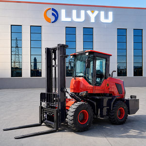 LUYU Epa Ea All Rough TerrainsStandards Compliant 3.5t Articulated Off Road Forklift 4wd Diesel Hydraulic Small Turning Radius - Product Image 5
