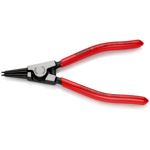 Pince à circlips KNIPEX 46 11 G3 pour saisir les anneaux sur les arbres avec revêtement en résine noire 140 - Product Image 1