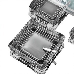 Cenicero de Cristal Creativo para el Hogar y Salas de Estar, Evita la Dispersión de Ceniza; Elegante, Discreto, Lujoso, de Alta Gama, con un Toque Premium - Product Image 1