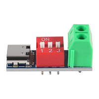 Type-C PD QC Trigger 5V ~ 20V Réglage du code de numérotation Module d'alimentation de tension CC Réglage de la tension de numérotation Module de leurre de charge rapide