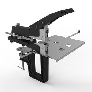 Mini grapadora de Metal de doble cabeza de escritorio, <span class=keywords><strong>m</strong></span>áquina de fabricación de pines quirúrgicos manuales, grapadora de folletos sin grapas <span class=keywords><strong>M</strong></span> - Product Image 3