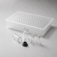 Flacon en verre stérile de 10 ml RTU pour le remplissage pharmaceutique et l'emballage de produits injectables