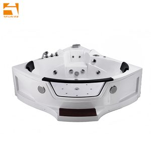 <span class=keywords><strong>Baignoire</strong></span> d'hydromassage d'angle intérieure de luxe avec douche <span class=keywords><strong>Baignoire</strong></span> jacuzzi cascade de style européen avec télévision pour <span class=keywords><strong>2</strong></span> <span class=keywords><strong>personnes</strong></span> - Product Image 2
