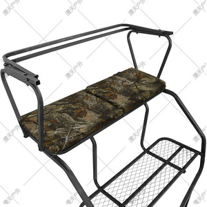 Camping <b>Chair</b> Cushion Pine Needle Camouflage Oxford Cloth Collapsible Rectangular Outdoor Hunting Seat <b>Pad</b> - Product Image 1