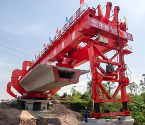 آلة تشييد جسر عالية الطريق لتشييد العوارض الخرسانية ومعدات السكك الحديدية - Product Image 3