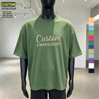 Hoogwaardige T-shirts voor personeelsuniformen, camp evenementen, promotionele bedrukking, op maat gemaakte quick-dry fit unisex geborduurde heren T-shirts