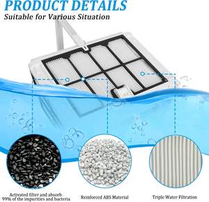 Cesta de filtro ultrafina compatible con los limpiadores robóticos de piscinas Dolphin Active 20, Explorer E30, M600, Proteus DX4, <span class=keywords><strong>Triton</strong></span> PS - Product Image 4