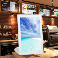 Tableta POS Android de Escritorio en Forma de L con Pantalla de 8/10.1 Pulgadas, Sistema Operativo Android 10-14, 1-8 GB de RAM, 8-128 GB de ROM, Wi-Fi y Altavoz Integrados