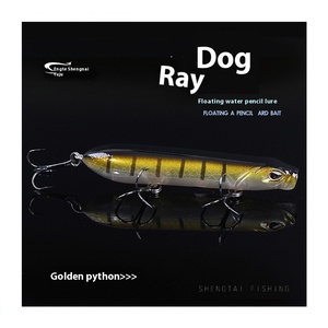 Thunder Dog Nhân Tạo Nổi Câu Cá Lure Nhựa Crank Bait Cho Dưới Câu Cá Mặt Nước Luya Bait - Product Image 4