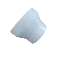 150-110 Connecteur réducteur universel blanc en matériau ABS réglable pour tuyaux dans le système de ventilation