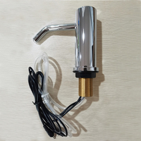 Dispensador de jabón automático con Sensor de latón moderno, bomba de capacidad de espuma de 1000ml para uso en el hogar, Hotel, restaurante, Metal duradero