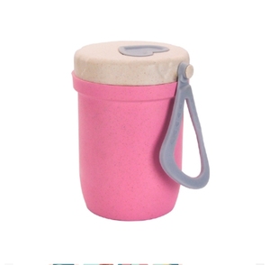 Plastic Classic Soup Cup 300ml Portable Microwaveable <b>Breakfast</b> Cup Lunch Box Spoon School Office Outdoor Travel Student - Product Image 2