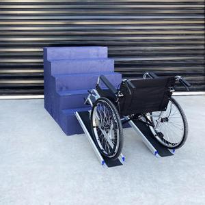 <span class=keywords><strong>Rampe</strong></span> à handicaps en aluminium <span class=keywords><strong>Rampe</strong></span> télescopique réglable pour fauteuil roulant <span class=keywords><strong>Rampe</strong></span> pliable pour fauteuils roulants Portable - Product Image 5
