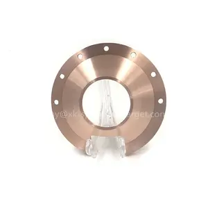 High Purity Copper Backing Plate 5N 6N OFHC Copper Round Disc Customized Size